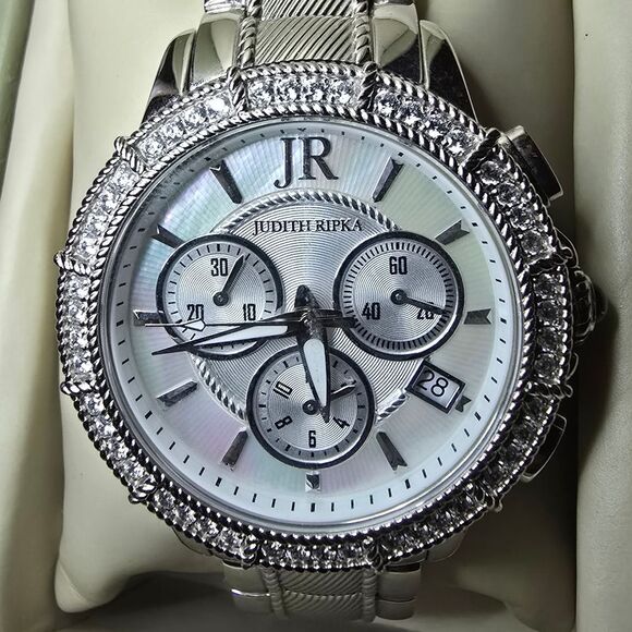 Judith Ripka Jewelry - Judith Ripka Silver tone Women's Watch